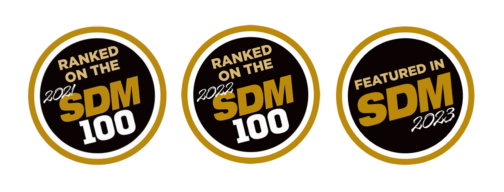 3 Year SDM Logos