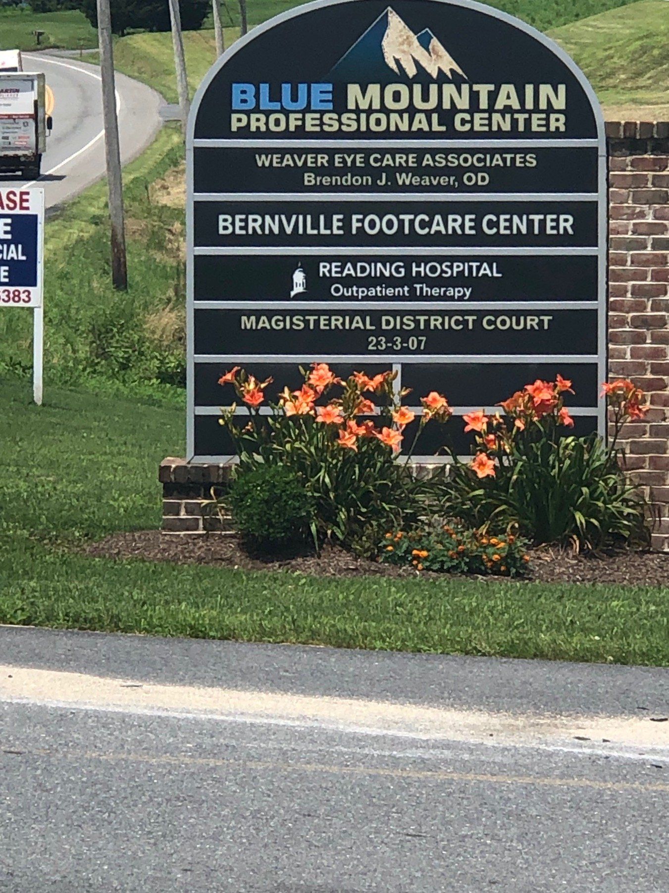 Bernville Location Sign