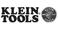 A black and white logo for klein tools.