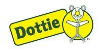 A yellow sign with the word dottie on it.