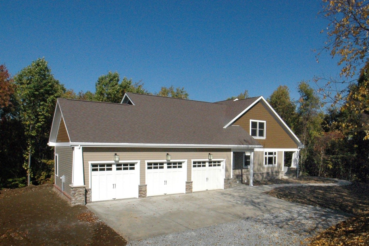 Home exterior and garage