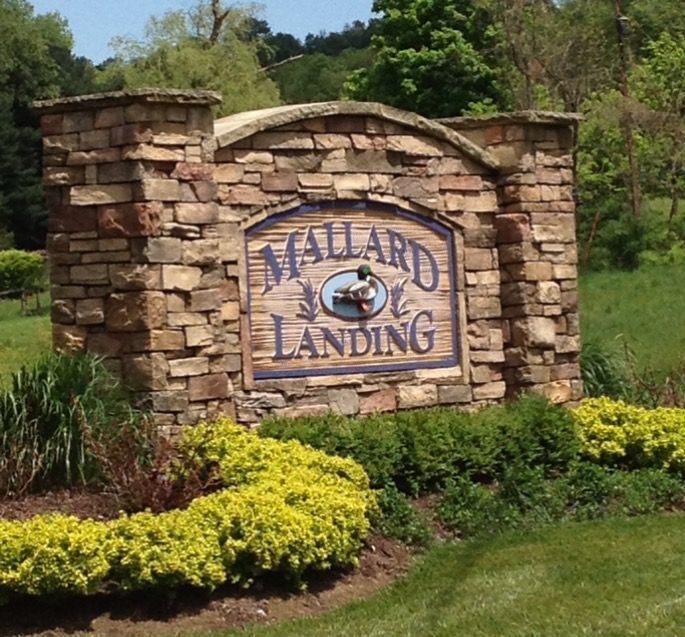 Monument sign