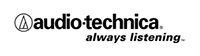 Audio-Technica logo with the brand name and tagline