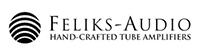 Logo for Feliks-Audio, with text