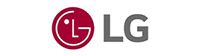 LG logo: red circle with