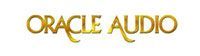 Logo for Oracle Audio, gold text on a white background.