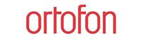 Ortofon logo in red.