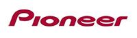 Pioneer logo in dark red script.