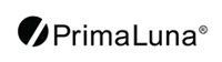 PrimaLuna logo with a black circle and a diagonal slash; text: PrimaLuna.