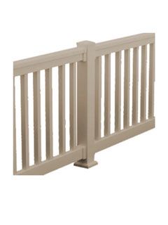 A picture of a white fence on a white background.