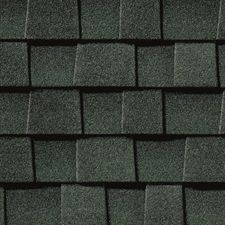 A close up of a roof with shingles on it.