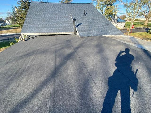 Flat roofing