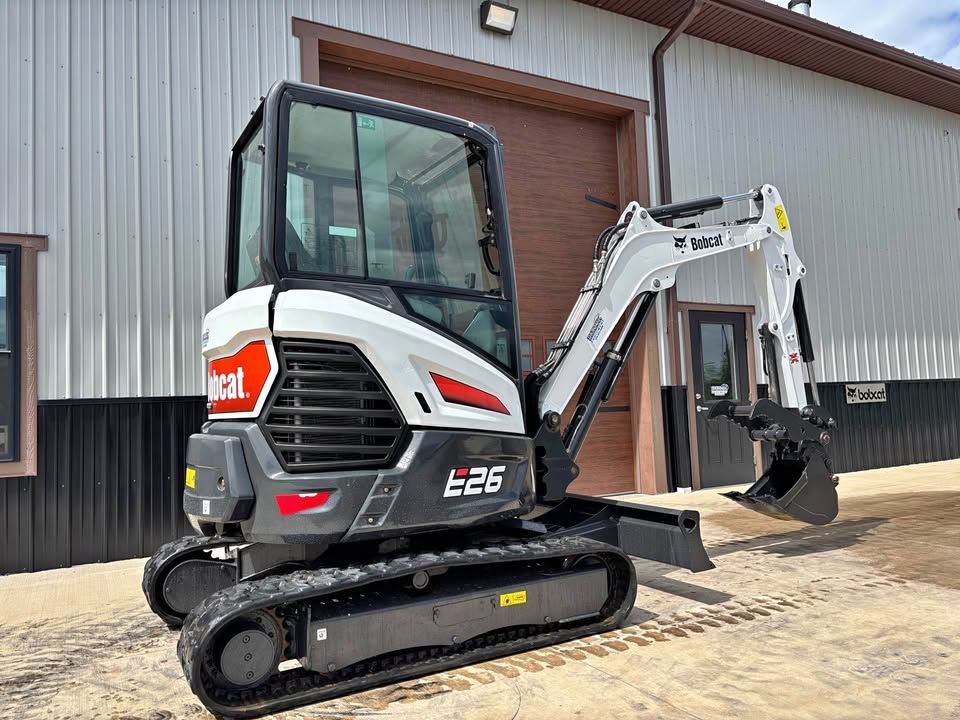 2020 bobcat e26 excavator
