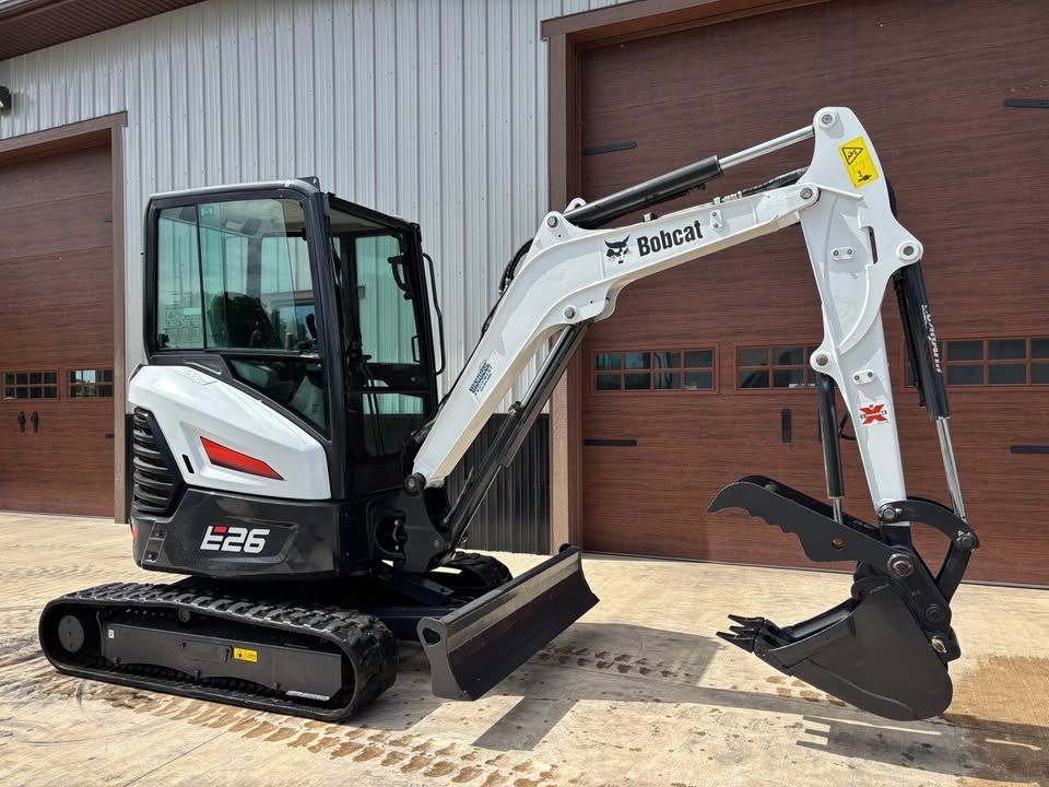 2020 bobcat e26 excavator