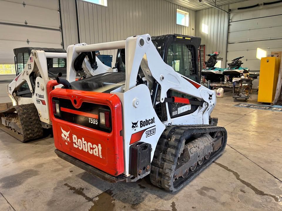 2018 bobcat t595 skid steer