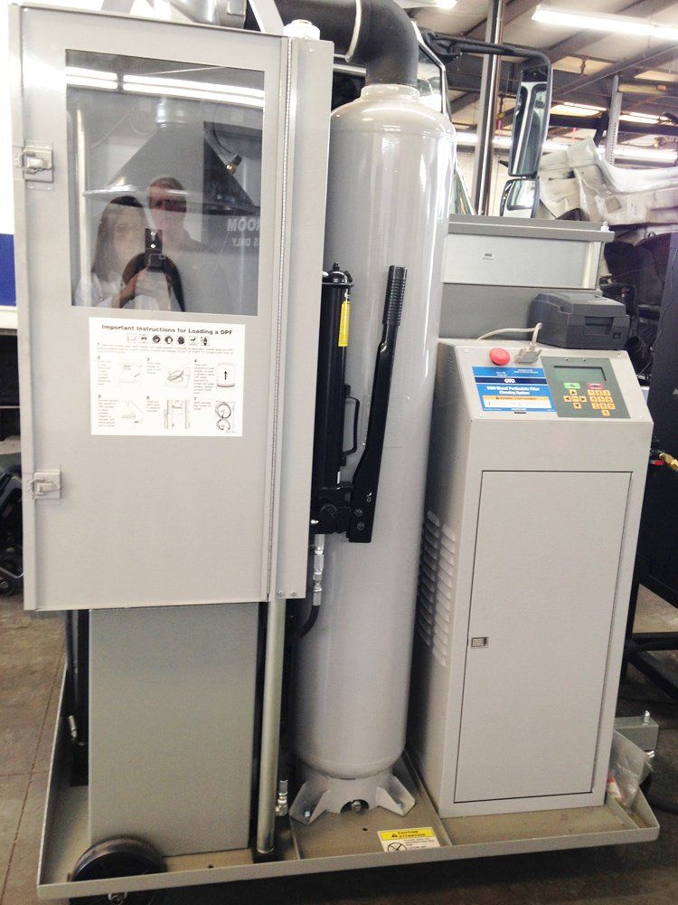 Truck processing unit