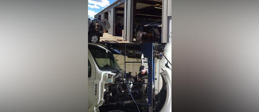 Truck repairing