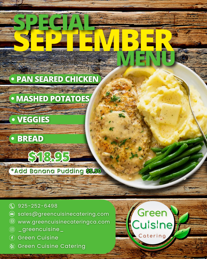 Special september menu