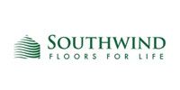 Southwind Floors For Life logo with green leaf icon and dark green text on white background