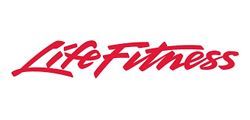 Life Fitness red logo on white background
