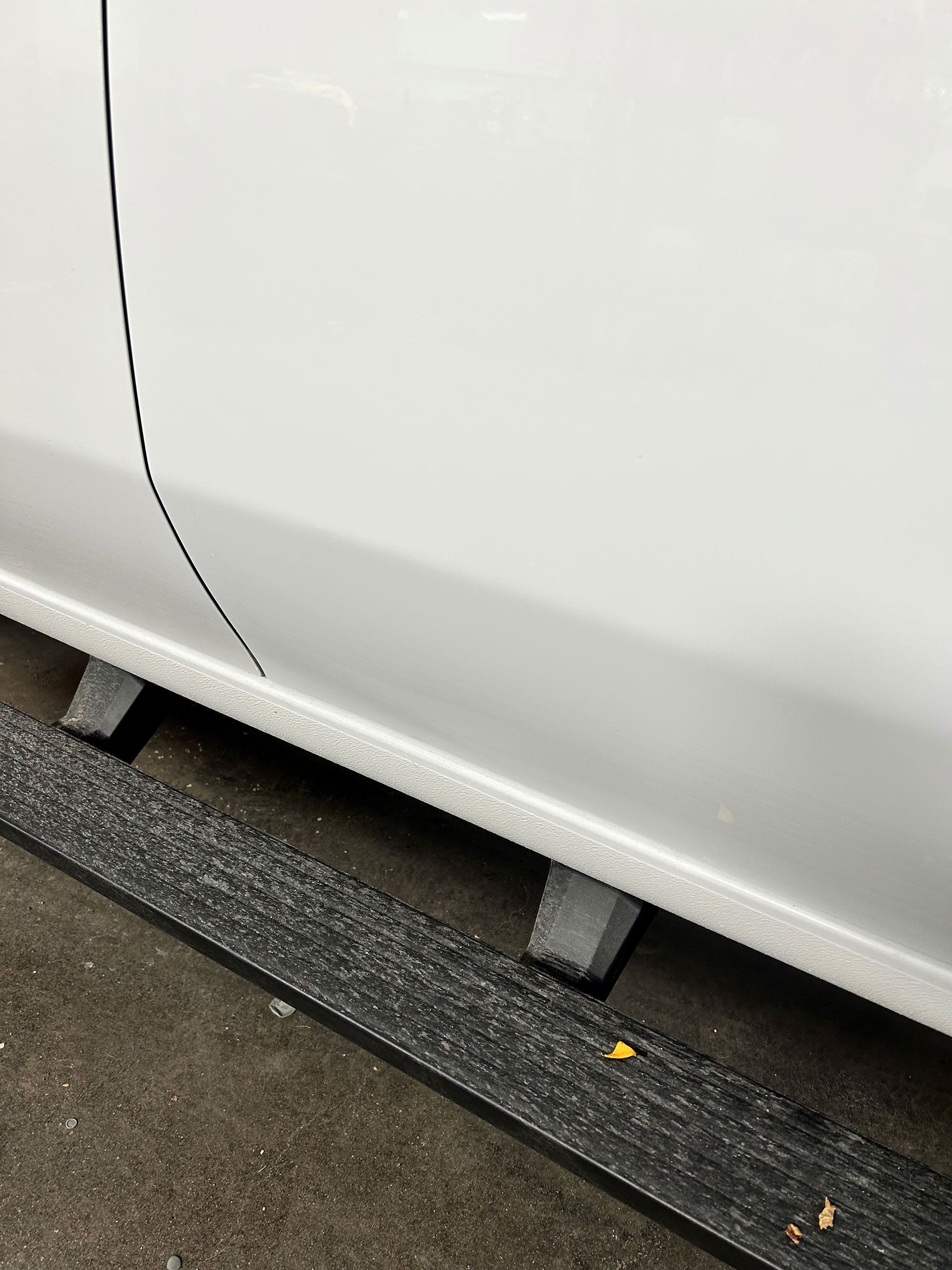 Dent removal - after