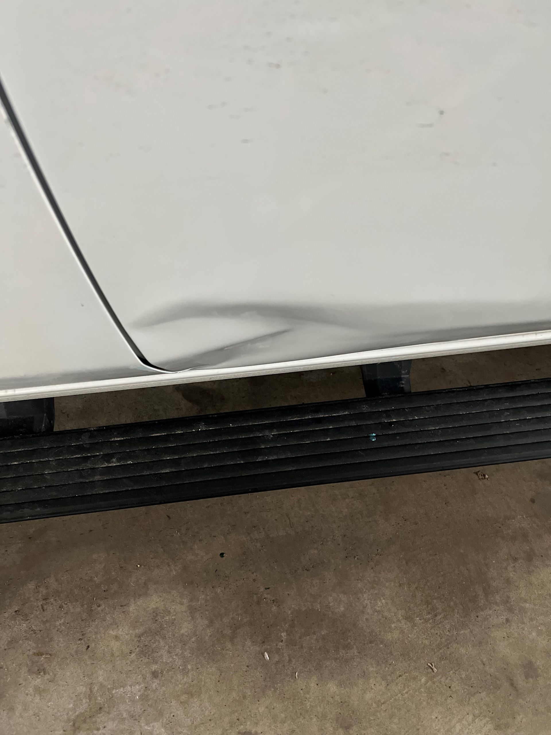 Dent repair - before