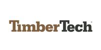 TimberTech logo in brown text on a white background