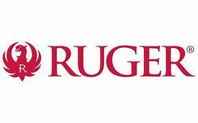 The ruger logo is red and white on a white background.