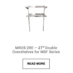 a stainless steel accessory for MSF Series