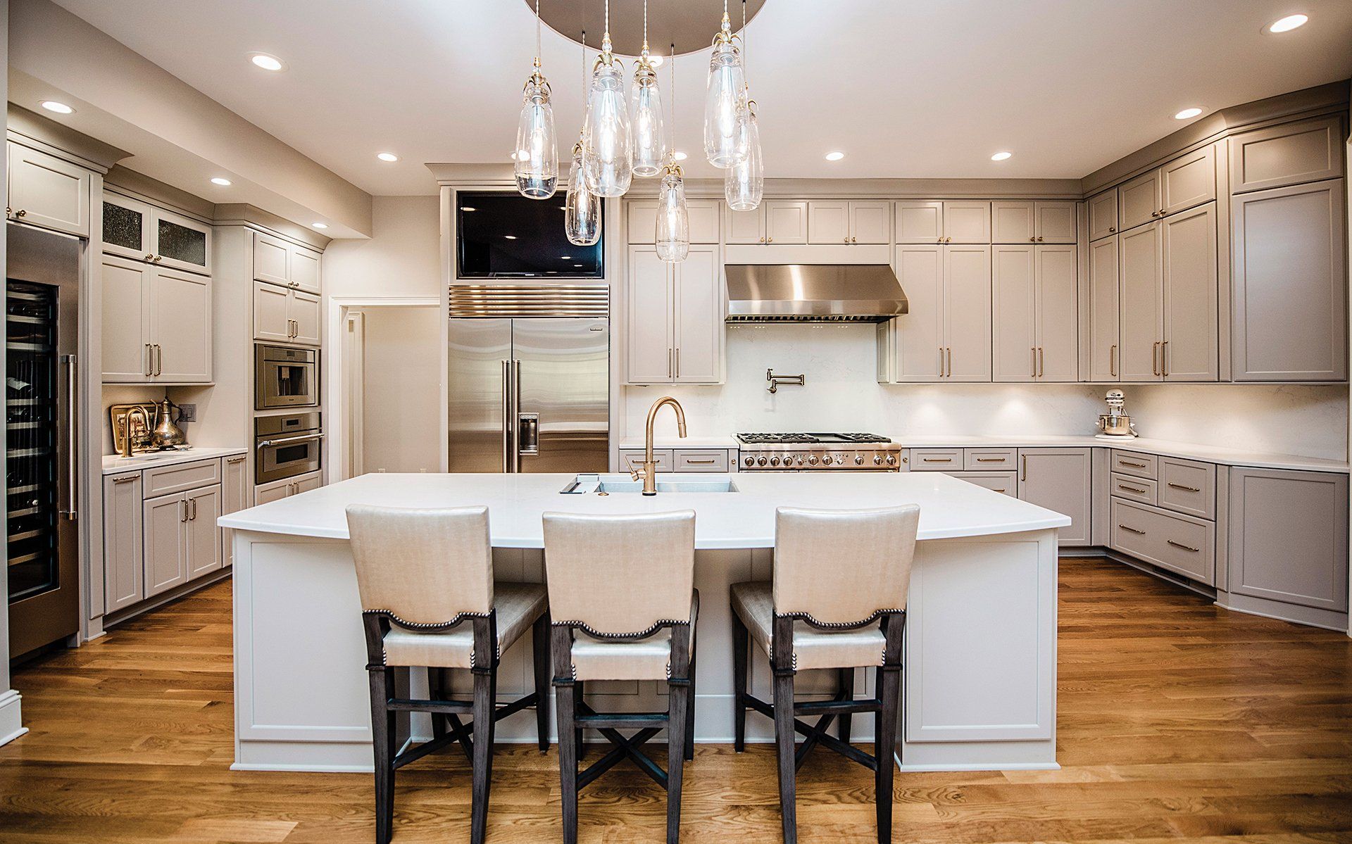 Kitchen cabinet installation