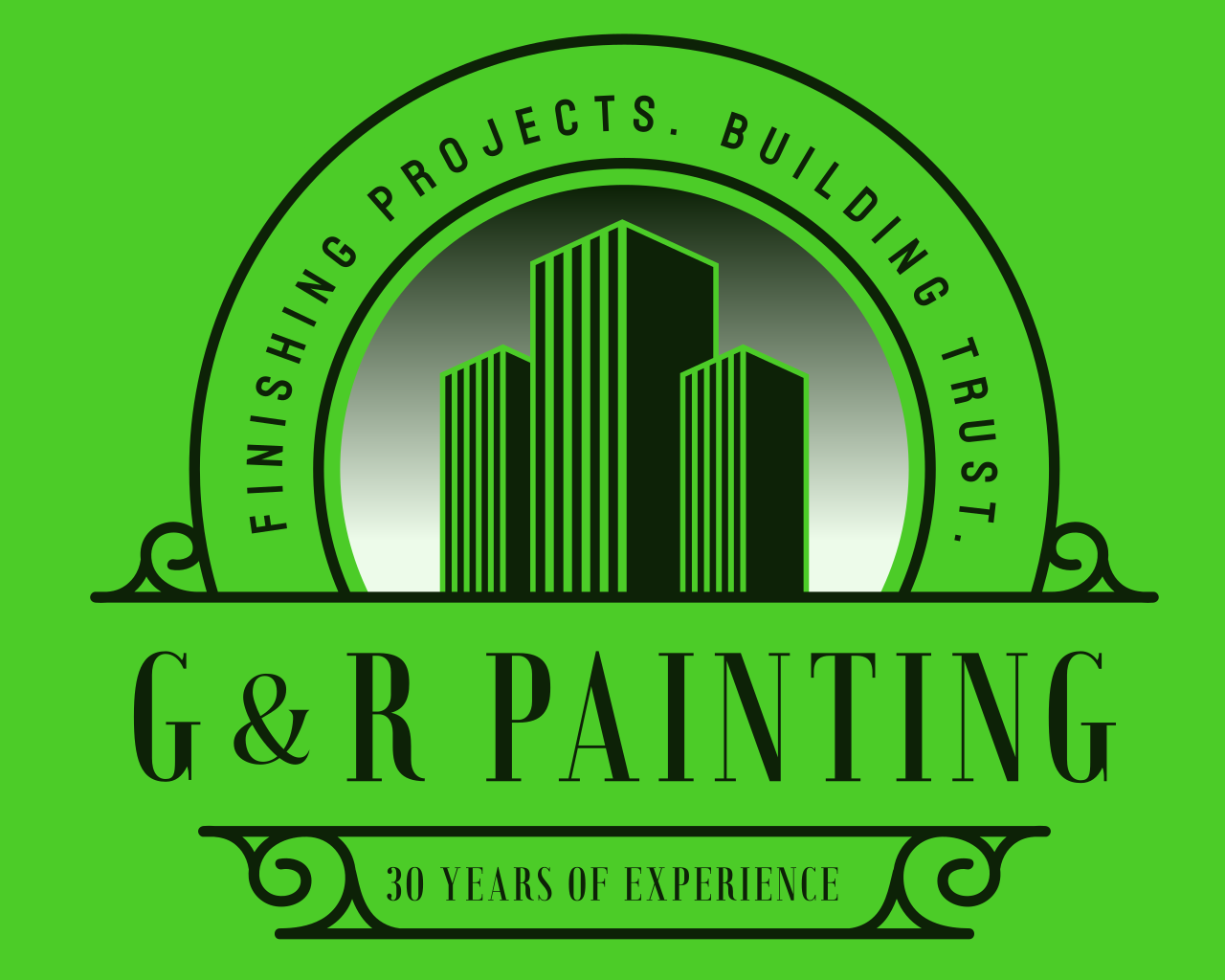 G and R Painting - logo