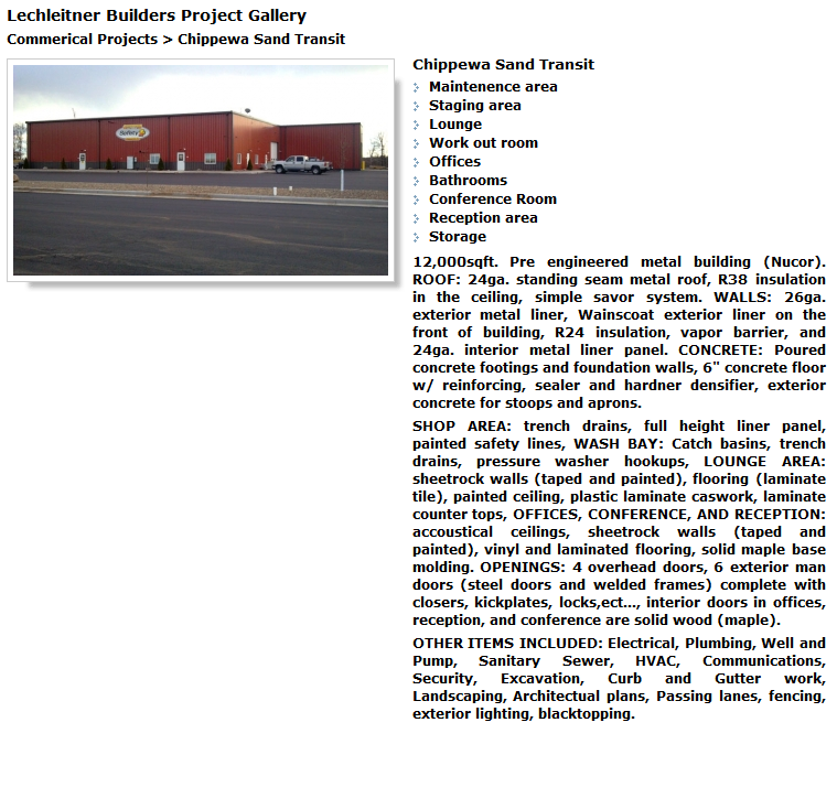 Chippewa Sand Transit