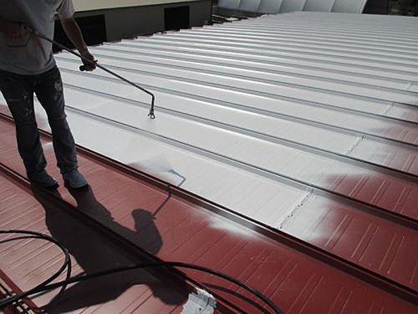 Metal roof coating