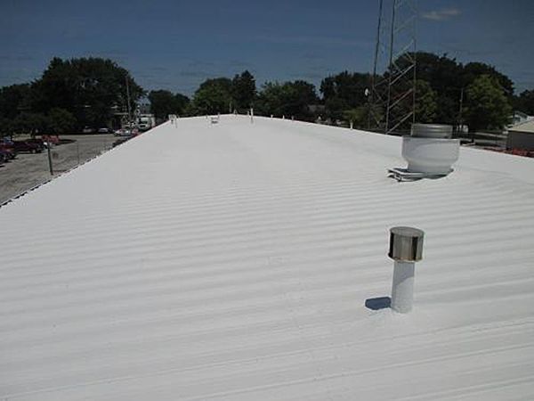 Metal roof coating
