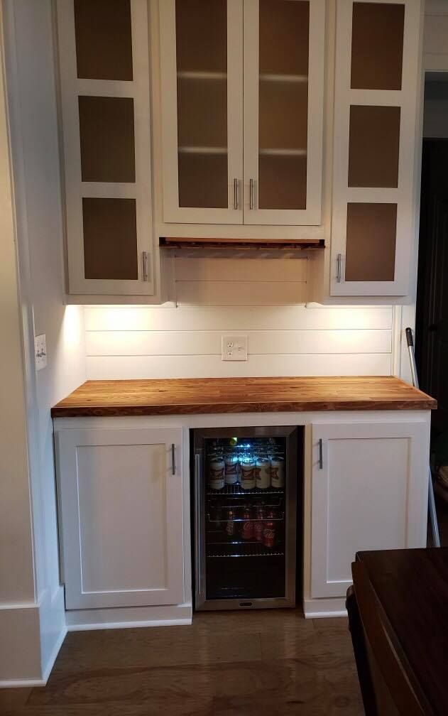 Built in cabinets