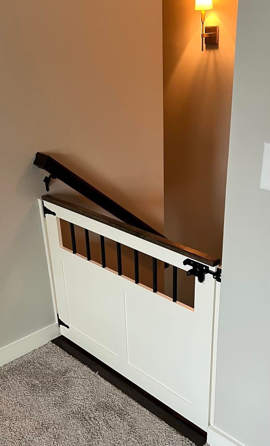 Beautiful stairway gates