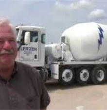 Leitzen concrete truck