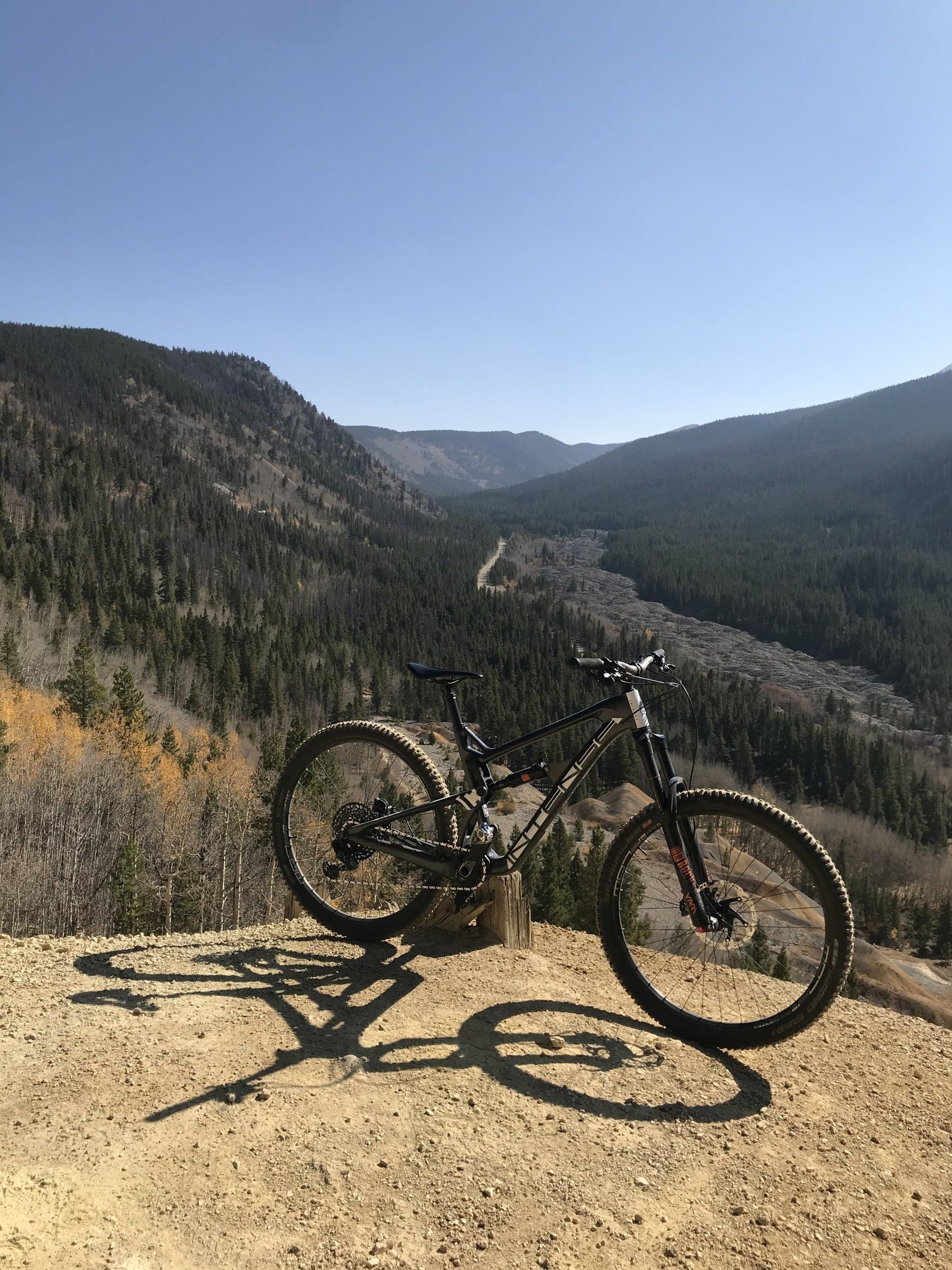 Mountain Bike in Breckenridge, CO.