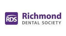 Purple logo for Richmond Dental Society, with