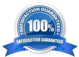 A blue satisfaction guaranteed seal with a blue ribbon