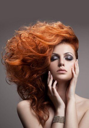 Orange hair