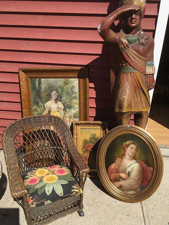 Paintings and antiques