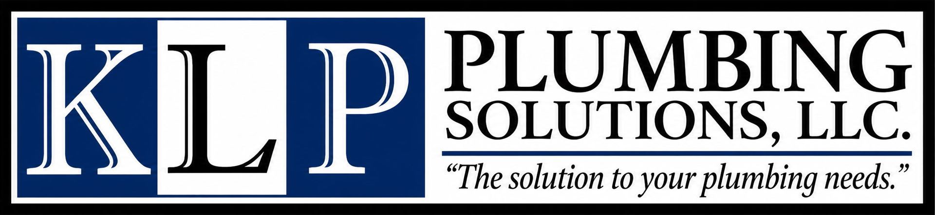 KLP Plumbing Solutions LLC logo