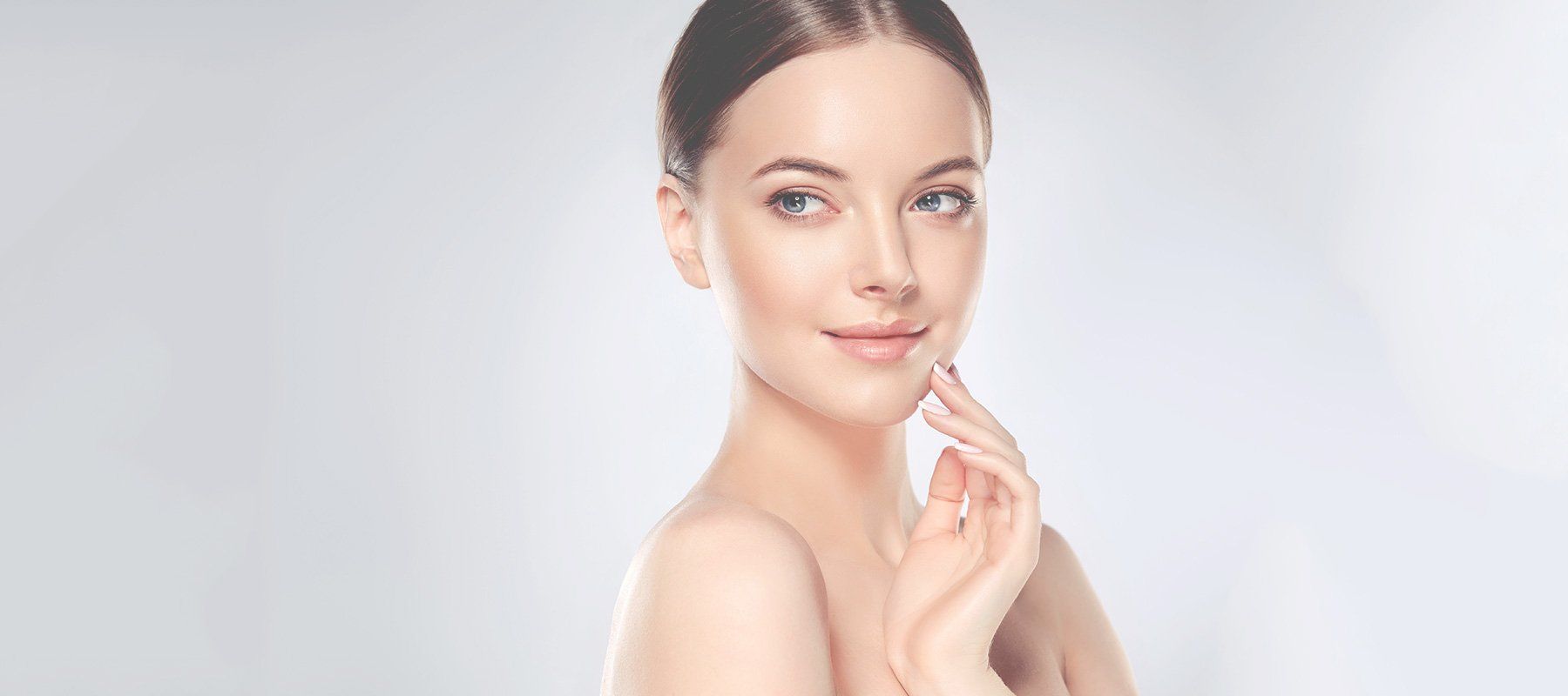 a young woman with beautiful face