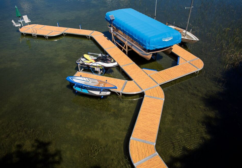 boat docks minocqua wi