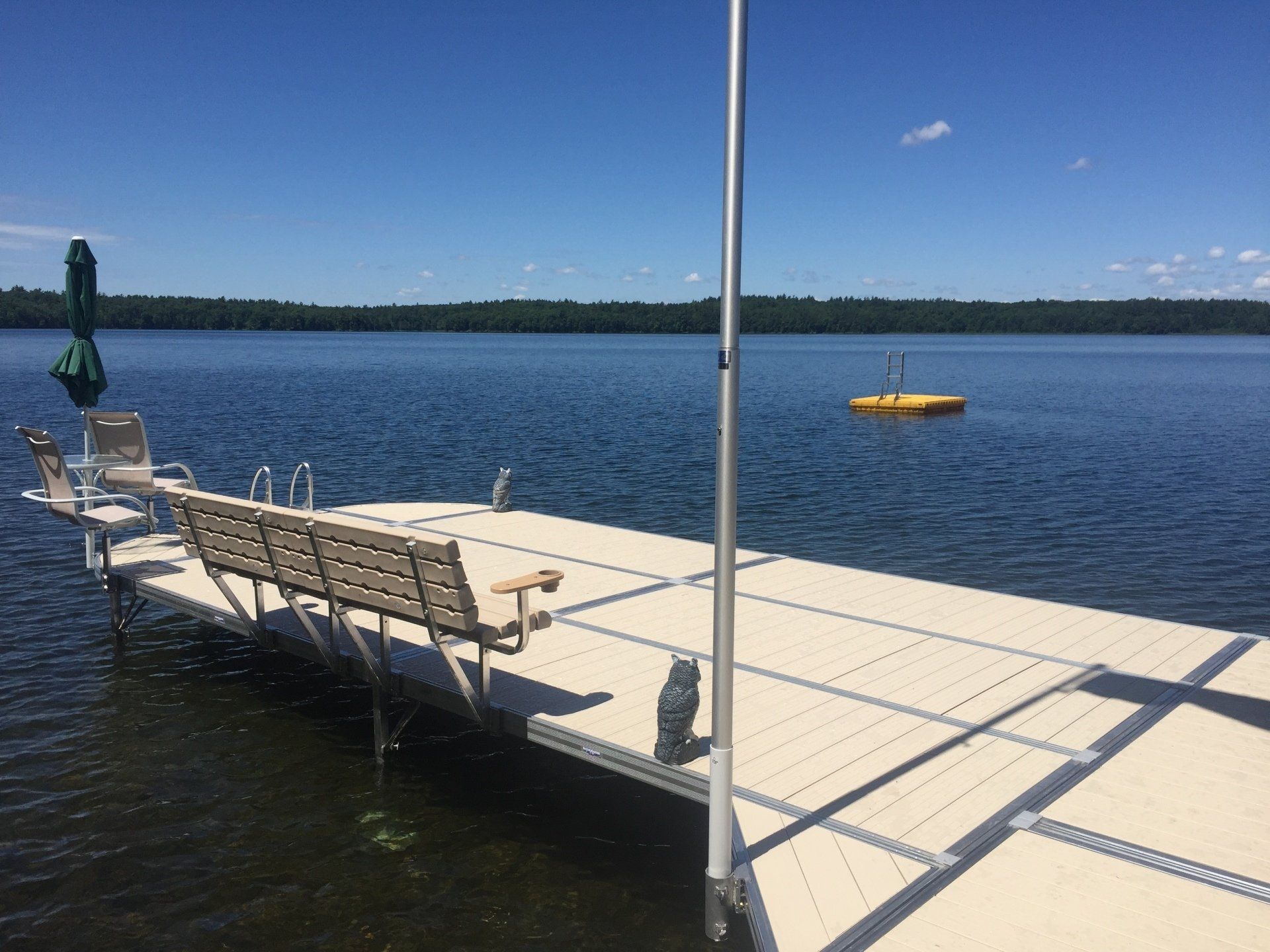 boat docks rhinelander wi