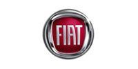 Fiat logo, a red square with the word 
