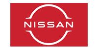 Nissan logo: white 