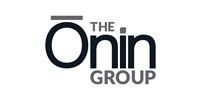 Logo of The Onin Group: dark gray stylized 