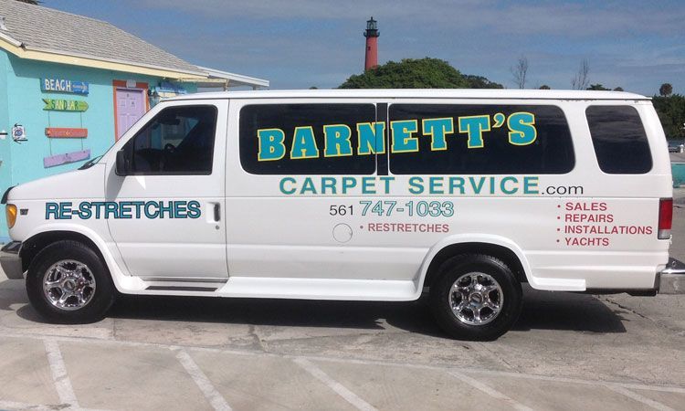 Carpet service Truck